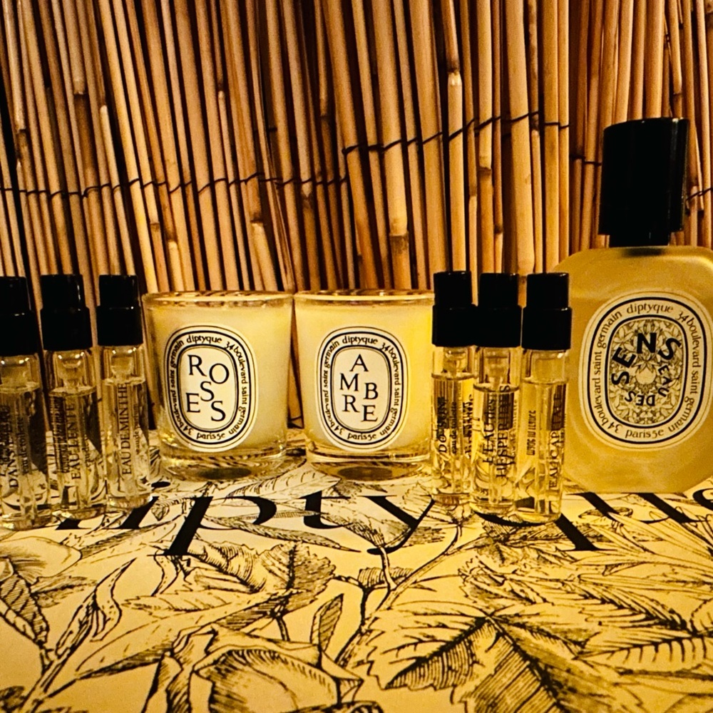 Diptyque lot of candles and perfumes